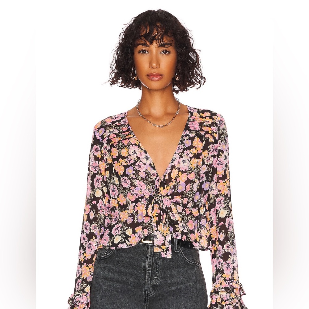 Free People Maybel blouse size M